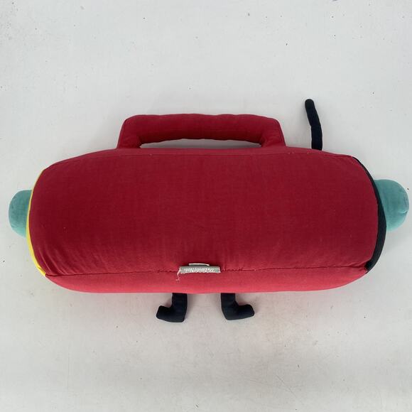 The Land of Nod Stereo Pillow Cassette Tape Player Red - Picture 3 of 6